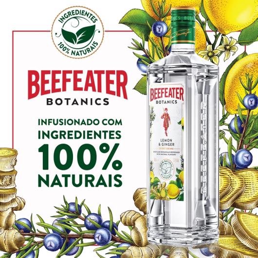 Beefeater Botanics Limão e Gengibre 750 ml - Imagem em destaque