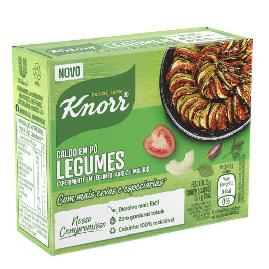 Caldo Pó Legumes Knorr Caixa 35g 5 Unidades - Imagem em destaque