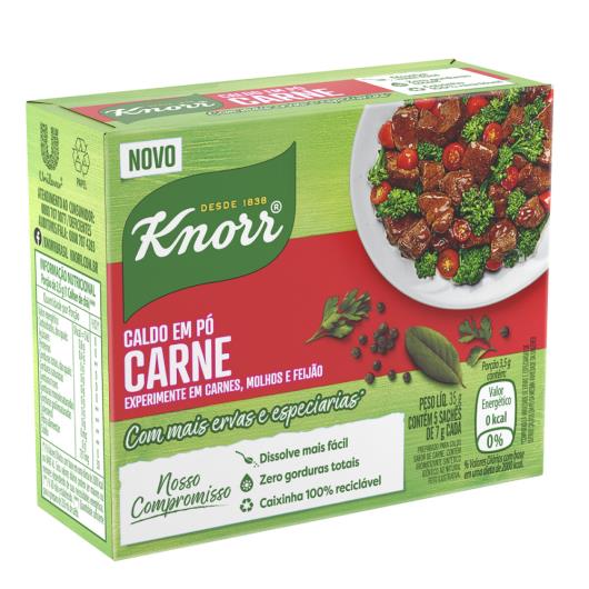 Caldo Pó Carne Knorr Caixa 35g 5 Unidades - Imagem em destaque