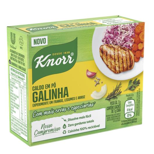 Caldo Pó Galinha Knorr Caixa 35g 5 Unidades - Imagem em destaque