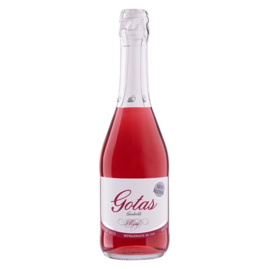 Filtrado Doce Brasileiro Rosé Zero Álcool Garibaldi Gotas Garrafa 660ml - Imagem em destaque