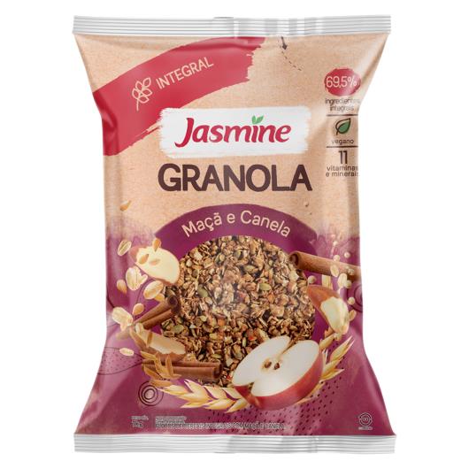 Granola Integral Maçã e Canela Jasmine Pacote 1kg - Imagem em destaque