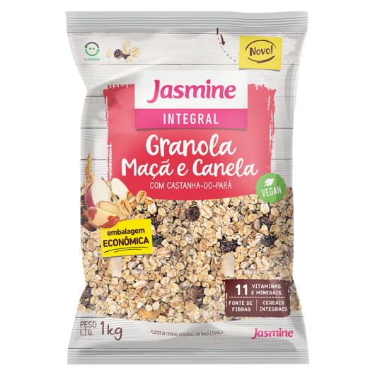 Granola Maçã e Canela Jasmine Pacote 1kg Embalagem Econômica - Imagem em destaque