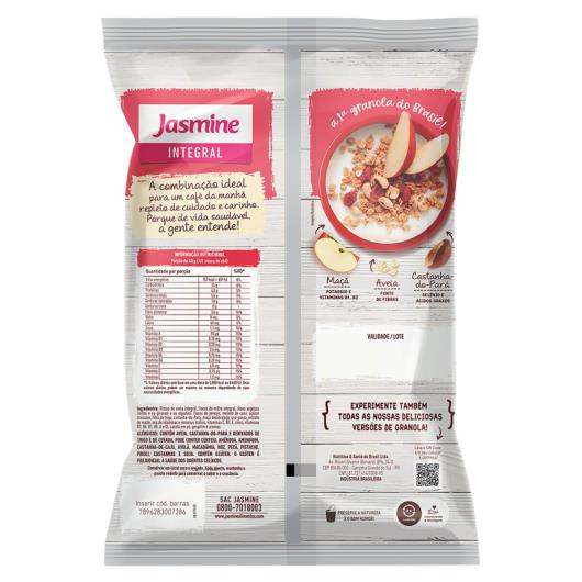 Granola Maçã e Canela Jasmine Pacote 1kg Embalagem Econômica - Imagem em destaque