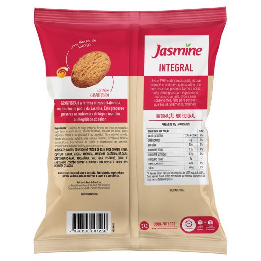 Biscoito Cookie Integral Laranja Jasmine Pacote 120g - Imagem em destaque