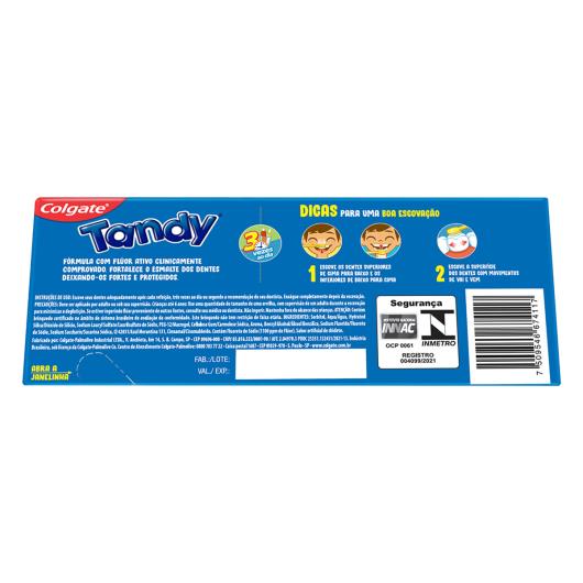 Gel Dental Infantil com Flúor Chiclete Colgate Tandy Caixa 70g - Imagem em destaque