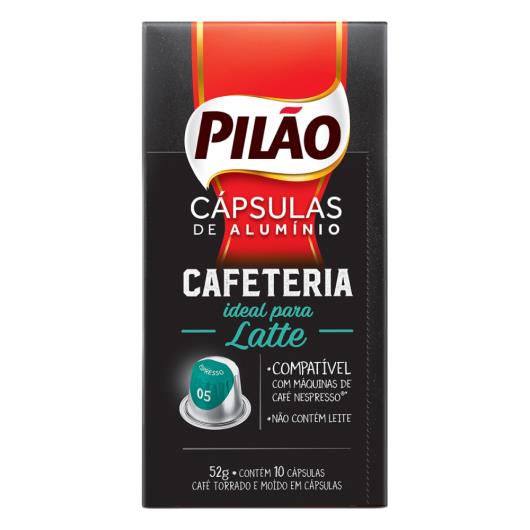 Cápsulas de café Pilão Cafeteria com 10 unidades 52 g - Imagem em destaque