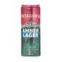 Cerveja Patagonia Amber Lager Nacional Lata Sleek Lata 350ML