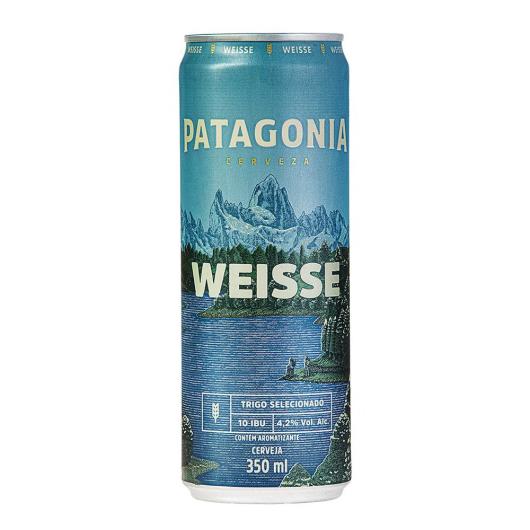 Cerveja Patagonia Weisse Nacional Lata Sleek 350ML - Imagem em destaque