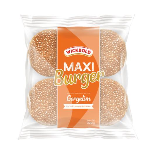 Pão para Hambúrguer com Gergelim Wickbold Maxi Burger Pacote 320g - Imagem em destaque