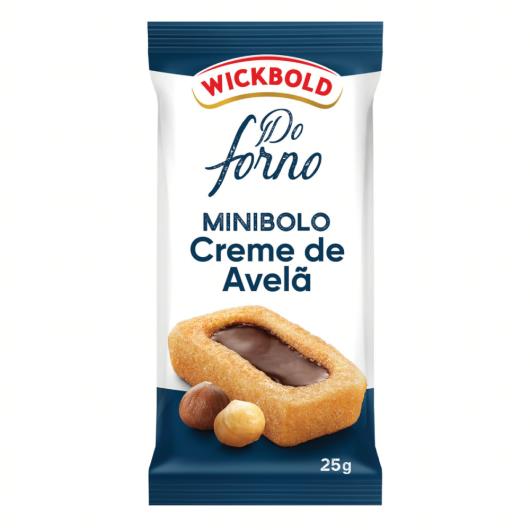 Minibolo Baunilha Recheio Creme de Avelã Wickbold Do Forno Pacote 25g - Imagem em destaque