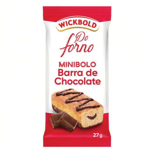 Mini bolo Baunilha com chocolate Wickbold Do Forno 27g - Imagem em destaque