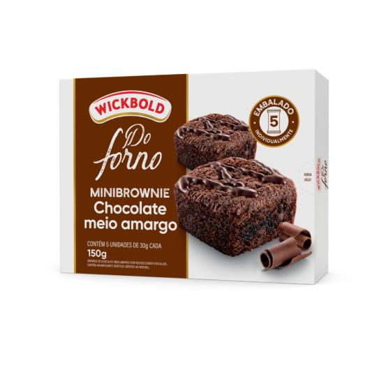 Minibrownie Chocolate meio amargo Wickbold Do Forno 150g - Imagem em destaque
