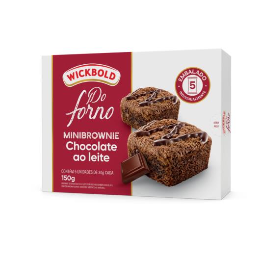 Minibrownie Chocolate ao Leite Wickbold Do Forno 150g - Imagem em destaque