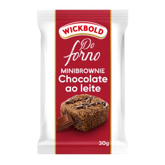 Minibrownie Chocolate ao Leite Wickbold Do Forno Pacote 30g - Imagem em destaque