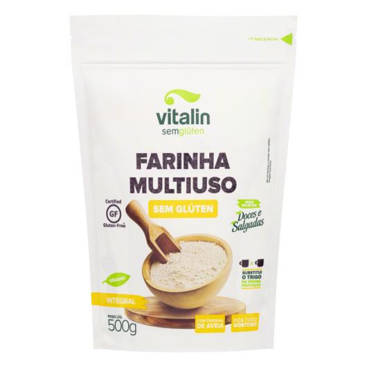 Mix de Farinhas Multiuso Integral sem Glúten Vitalin Pouch 500g - Imagem em destaque