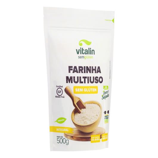 Mix de Farinhas Multiuso Integral sem Glúten Vitalin Pouch 500g - Imagem em destaque