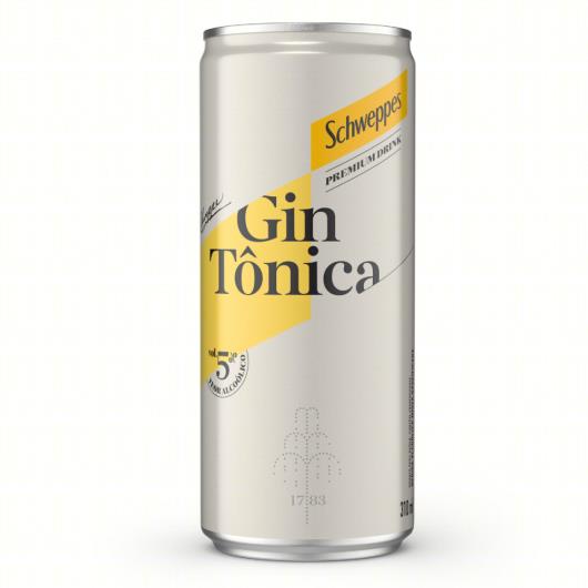 Gin Tônica Schweppes Premium Drink Lata 310ml - Imagem em destaque
