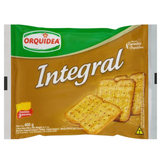 Biscoito Integral Orquídea Pacote 400g - Imagem em destaque