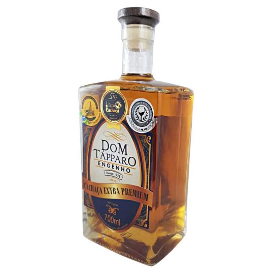 Cachaça Extra Premium Carvalho Americano Dom Tápparo 750 Ml - Imagem em destaque