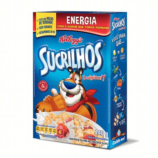 Cereal Matinal Original Kellogg's Sucrilhos Caixa 240g - Imagem em destaque