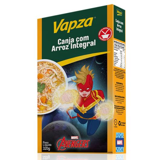 Canja Integral Avengers Vapza Caixa 320g - Imagem em destaque