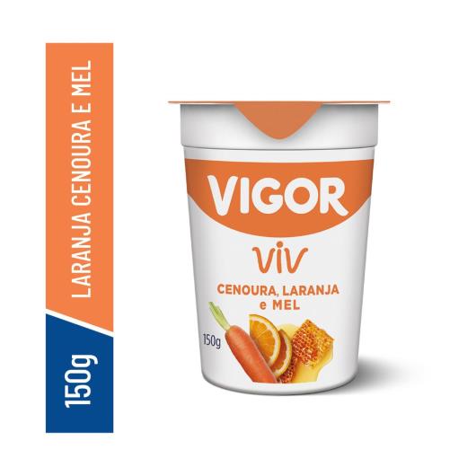Iogurte Vigor Viv Natural Cenoura, Laranja E Mel 150g - Imagem em destaque