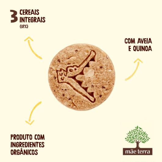 Biscoito Orgânico Infantil MÃE TERRA Zooreta Maisena com Aveia e Quinoa 110g - Imagem em destaque