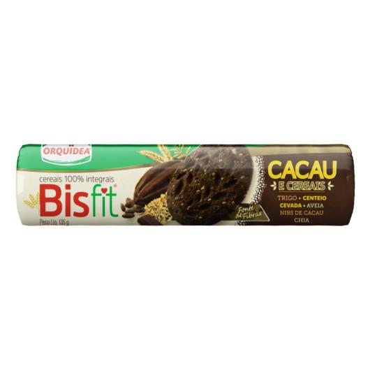 Biscoito Integral Cacau e Cereais Orquídea Bisfit Pacote 135g - Imagem em destaque