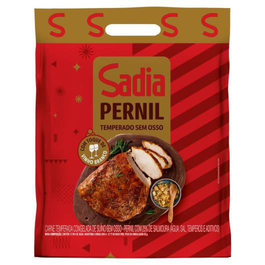 Pernil Suíno Congelado Temperado sem Osso Sadia 2,5kg - Imagem em destaque