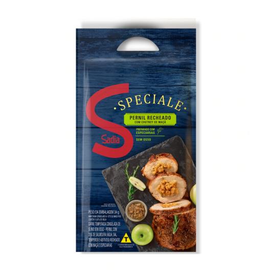 Pernil Suíno Congelado Temperado Recheio Chutney de Maçã sem Osso Sadia Speciale 1,4kg - Imagem em destaque