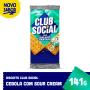 Pack Biscoito Cebola com Sour Cream Club Social Pacote 141g 6 Unidades