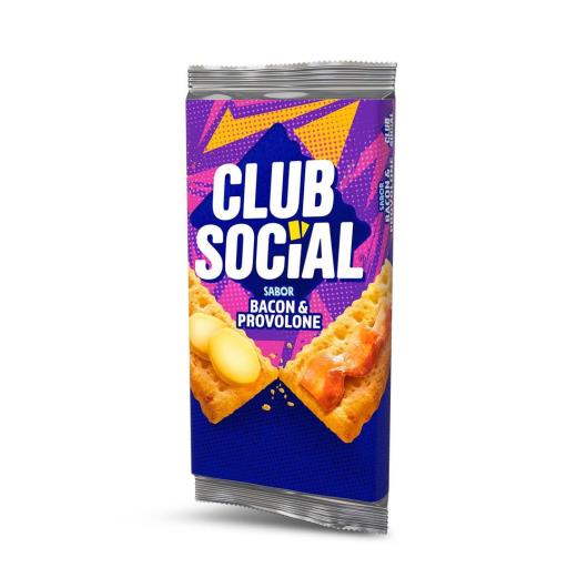 Biscoito Salgado Club Social Bacon & Provolone 141g - Imagem em destaque