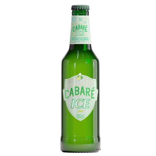 Bebida Mista Alcoólica Gaseificada Limão Cabaré Ice Garrafa 275ml - Imagem em destaque