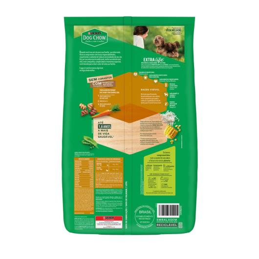 NESTLÉ® PURINA® DOG CHOW® Extralife® Ração Seca para Cães Adultos Minis e Pequenos Carne Frango e Arroz 10,1kg - Imagem em destaque