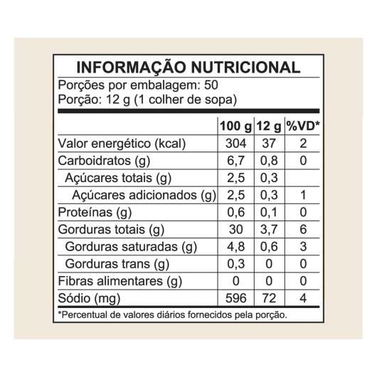 Maionese Hellmann's Tradicional Leve 600g Pague 500g - Imagem em destaque