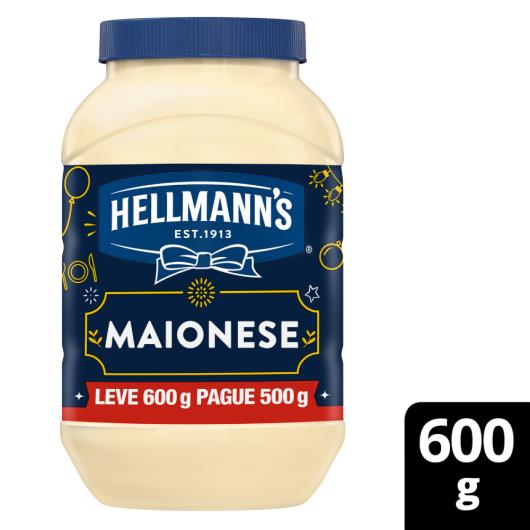 Maionese Hellmann's Pote Leve 600g Pague 500g - Imagem em destaque