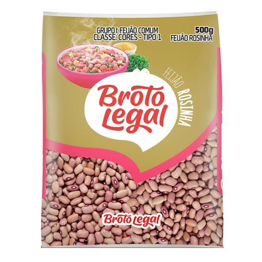 Feijão Rosinha Tipo 1 Broto Legal 500g - Imagem em destaque