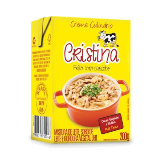 Creme Culinário Cristina 200g - Imagem em destaque