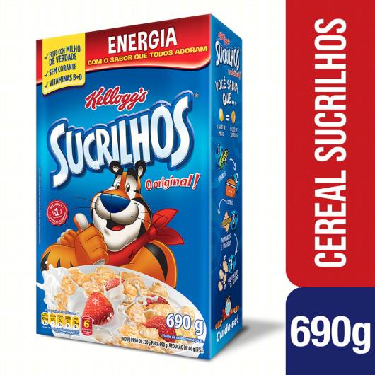 Cereal Matinal Original Kellogg's Sucrilhos Caixa 690g - Imagem em destaque