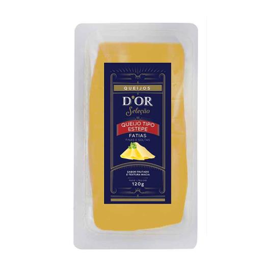 Queijo D'OR Tipo Estepe Fatias 120g - Imagem em destaque
