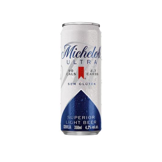 Cerveja de baixa caloria Michelob Ultra Sem glúten Lata 350ml - Imagem em destaque