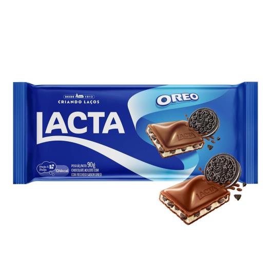 Chocolate ao Leite Lacta Oreo 90g - Imagem em destaque