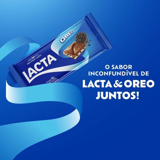 Chocolate ao Leite Lacta Oreo 90g - Imagem em destaque