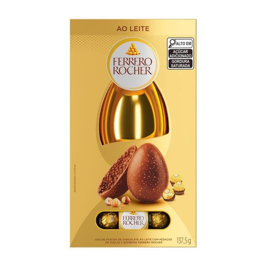 Ovo de Páscoa Ferrero Rocher Caixa 137,5g - Imagem em destaque