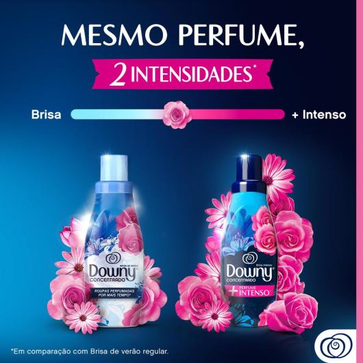 Amaciante de Roupa Concentrado Brisa Intenso Downy Frasco 1l - Imagem em destaque