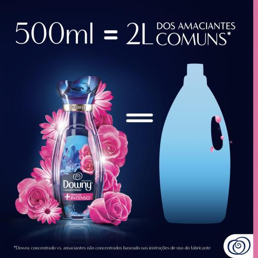 Amaciante de Roupa Concentrado Brisa Intenso Downy Frasco 500ml - Imagem em destaque