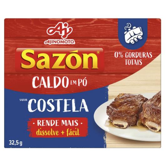 Caldo em pó costela Sazón 32,5g - Imagem em destaque