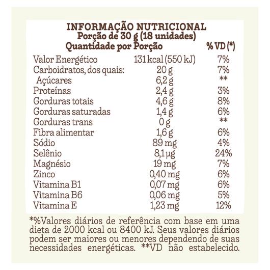 Biscoito Vegano Integral Orgânico Cacau Mãe Terra Zooreta Pacote 80g - Imagem em destaque