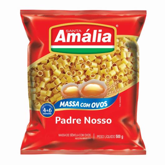 Macarrão Santa Amália Padre Nosso Com Ovos 500g - Imagem em destaque